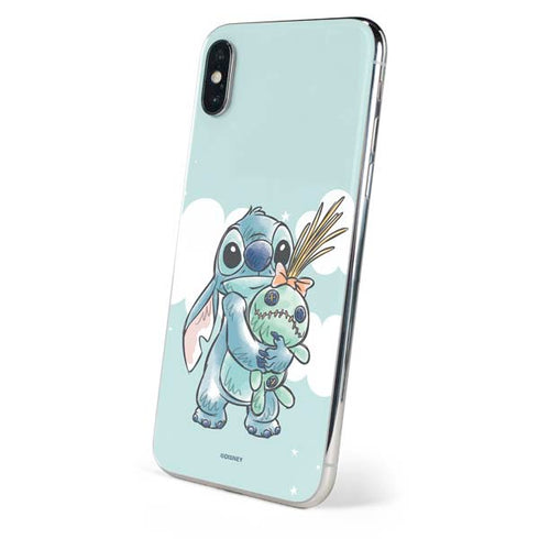 Disney Lilo and Stitch Stitch and Scrump iPhone X Skin