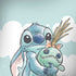 Disney Lilo and Stitch Stitch and Scrump iPhone X Skin