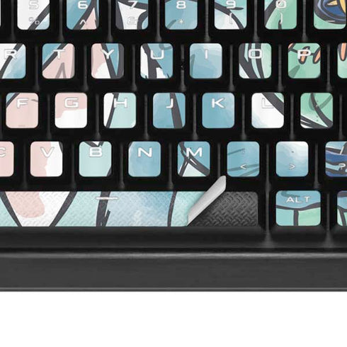 Disney Lilo and Stitch Stitch and Scrump K95 RGB PLATINUM Mechanical Gaming Keyboard Skin