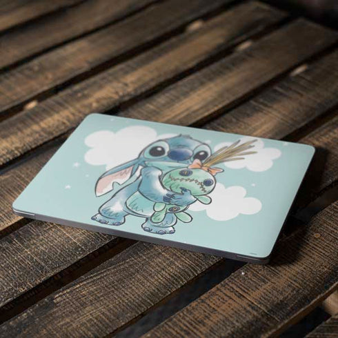 Disney Lilo and Stitch Stitch and Scrump Apple MacBook Air Skin