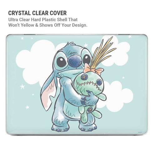 Disney Lilo and Stitch Stitch and Scrump MacBook Air 15in (2023-2025) Case plus Skin