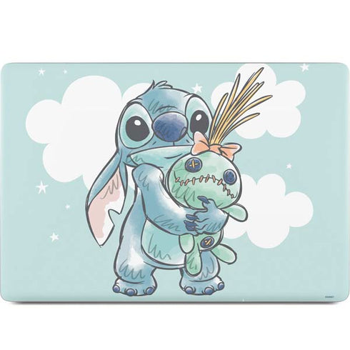 Disney Lilo and Stitch Stitch and Scrump MacBook Skins