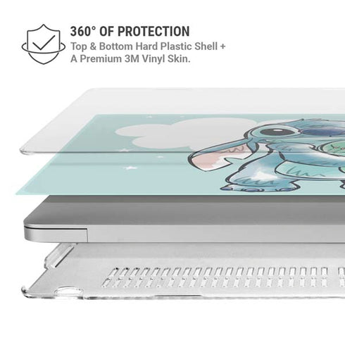 Disney Lilo and Stitch Stitch and Scrump MacBook Pro 16in (2019-20) Case plus Skin