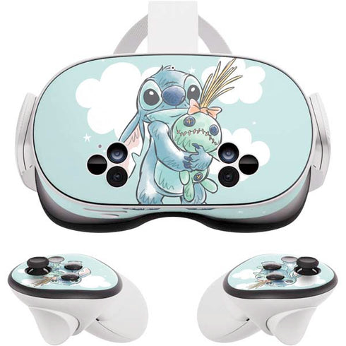 Disney Lilo and Stitch Stitch and Scrump Meta Quest 3S Skin