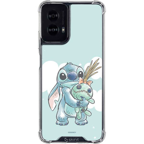 Disney Lilo and Stitch Stitch and Scrump Moto G Power 5G (2024) Clear Case