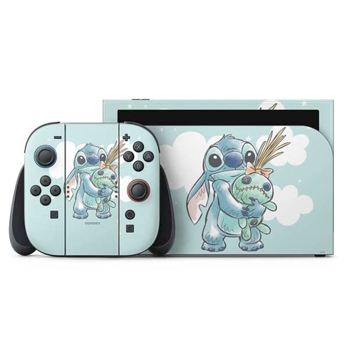 Disney Lilo and Stitch Stitch and Scrump Nintendo Skins
