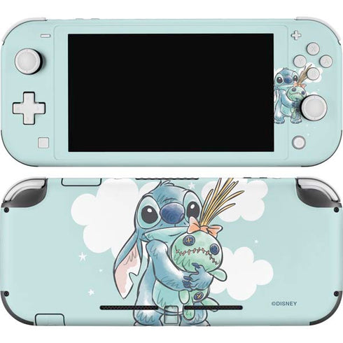 Disney Lilo and Stitch Stitch and Scrump Nintendo Switch Lite Skin