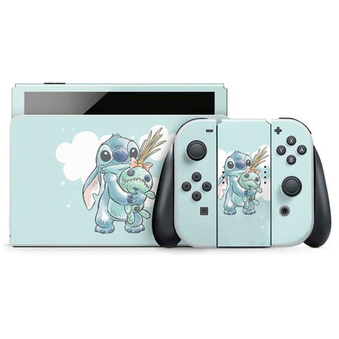 Disney Lilo and Stitch Stitch and Scrump Nintendo Skins