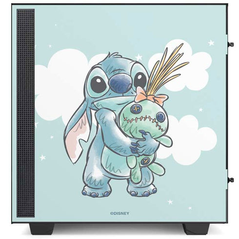 Disney Lilo and Stitch Stitch and Scrump NZXT H510 Compact ATX Mid-Tower Case Skin