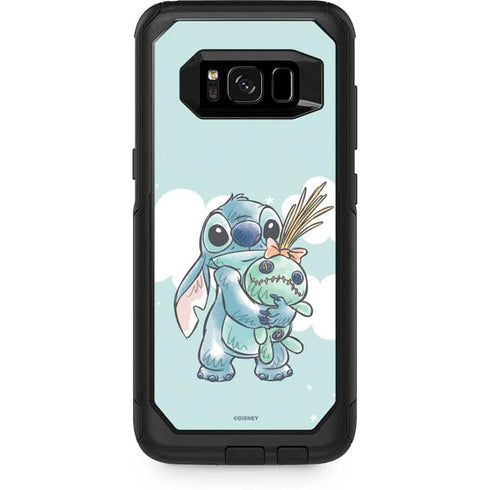 Disney Lilo and Stitch Stitch and Scrump Otterbox Commuter Galaxy Skin