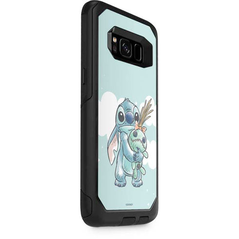 Disney Lilo and Stitch Stitch and Scrump Otterbox Commuter Galaxy Skin