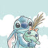 Disney Lilo and Stitch Stitch and Scrump Otterbox Commuter Galaxy Skin
