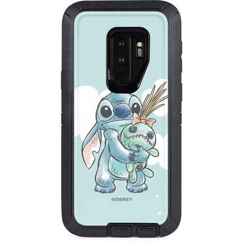 Disney Lilo and Stitch Stitch and Scrump Otterbox Defender Galaxy Skin