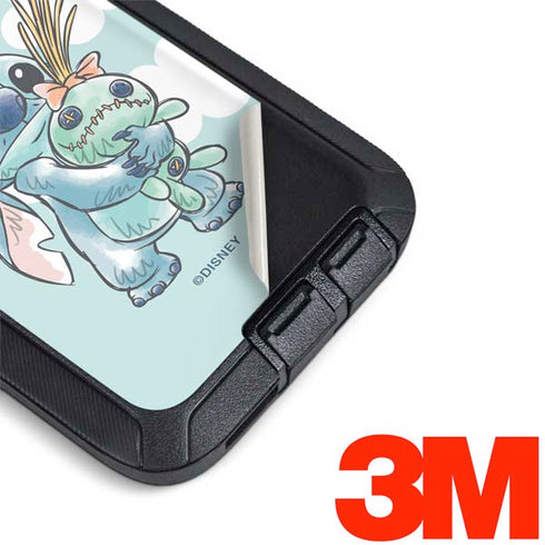 Disney Lilo and Stitch Stitch and Scrump Otterbox Defender Galaxy Skin