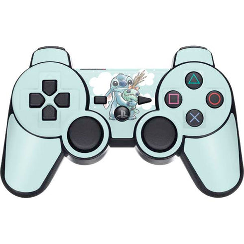 Disney Lilo and Stitch Stitch and Scrump PS3 Dual Shock wireless controller Skin