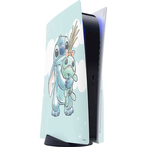 Disney Lilo and Stitch Stitch and Scrump PS5 Console Skin