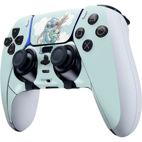 Disney Lilo and Stitch Stitch and Scrump PS5 DualSense Edge Pro Controller Skin