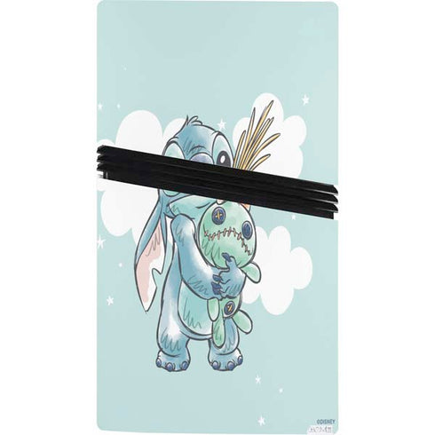 Disney Lilo and Stitch Stitch and Scrump PS5 Pro Console Skin