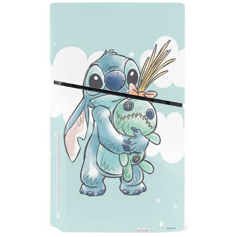 Disney Lilo and Stitch Stitch and Scrump PS5 Slim Disk Bundle Skin