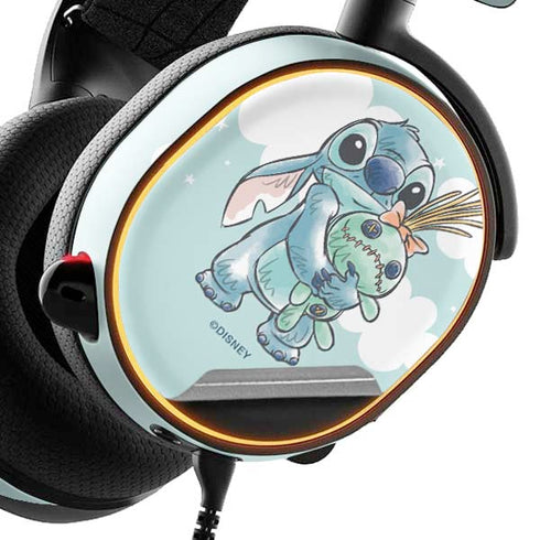 Disney Lilo and Stitch Stitch and Scrump SteelSeries Arctis 5 Skin