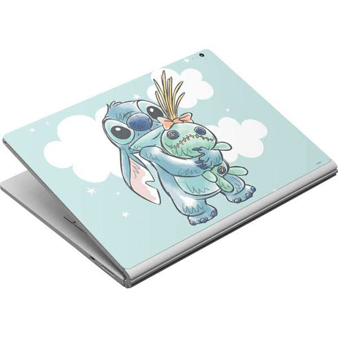 Disney Lilo and Stitch Stitch and Scrump Surface Book Skin