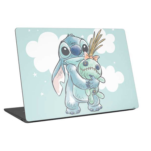 Disney Lilo and Stitch Stitch and Scrump Universal Laptop 12in (9.8 x 6.8in) Skin