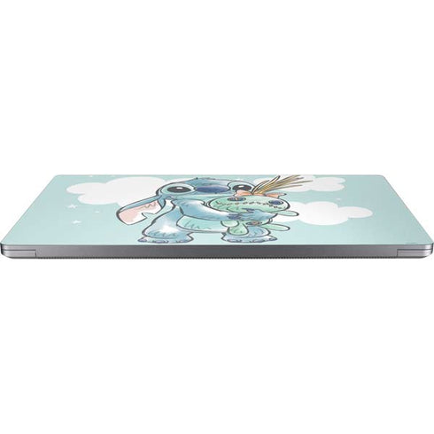 Disney Lilo and Stitch Stitch and Scrump Universal Laptop 12in (9.8 x 6.8in) Skin