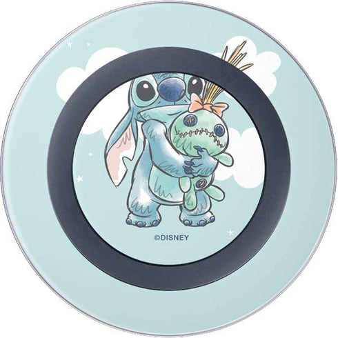 Disney Lilo and Stitch Stitch and Scrump Wireless Charger Skin