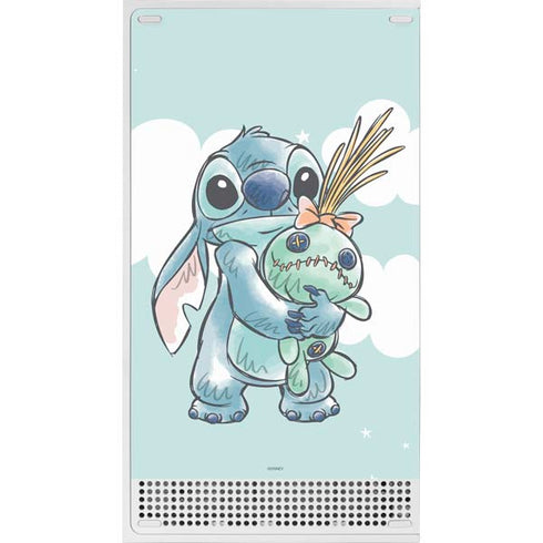 Disney Lilo and Stitch Stitch and Scrump Xbox Series S Console Skin