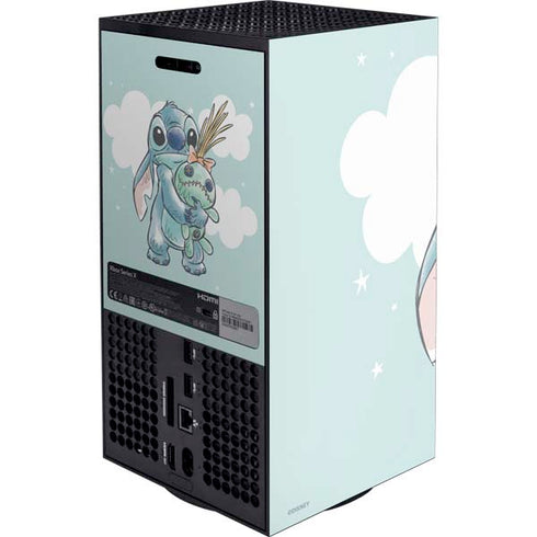 Disney Lilo and Stitch Stitch and Scrump Xbox Series X Console Skin