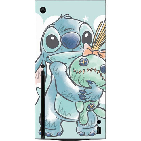Disney Lilo and Stitch Stitch and Scrump Xbox Series X Console Skin