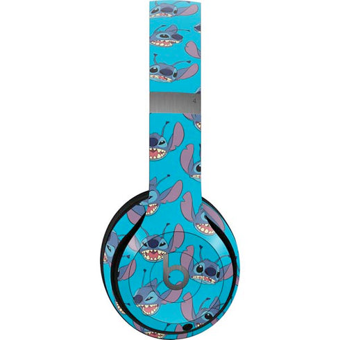 Disney Lilo and Stitch Face Expression Pattern Beats Solo 4 Wireless Headphones Skin