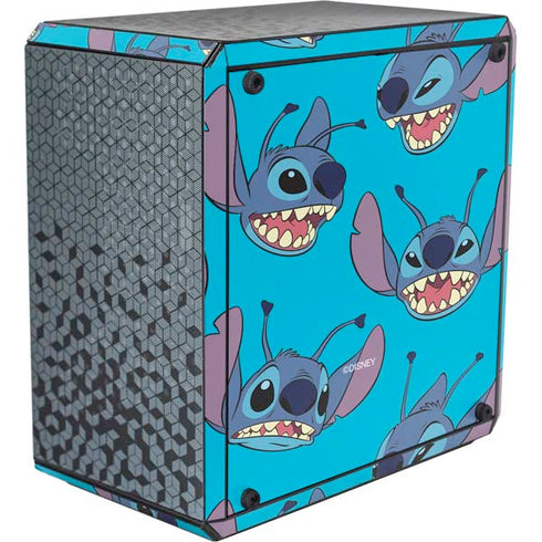 Disney Lilo and Stitch Face Expression Pattern Cooler Master MasterBox Q300L Mini Tower Skin