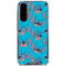 Disney Lilo and Stitch Face Expression Pattern Galaxy A36 5G Clear Case