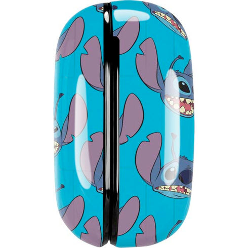Disney Lilo and Stitch Face Expression Pattern Galaxy Buds Live Skin