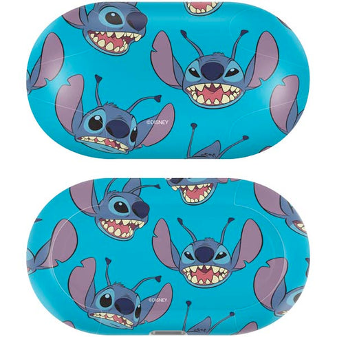 Disney Lilo and Stitch Face Expression Pattern Galaxy Buds Plus Skin