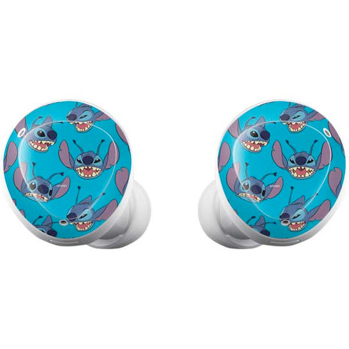 Disney Lilo and Stitch Face Expression Pattern Galaxy Buds Plus Skin