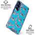 Disney Lilo and Stitch Face Expression Pattern Galaxy S25 Plus Clear Case