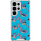 Disney Lilo and Stitch Face Expression Pattern Galaxy S25 Ultra Clear Case