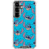 Disney Lilo and Stitch Face Expression Pattern Galaxy S26 Plus Clear Case