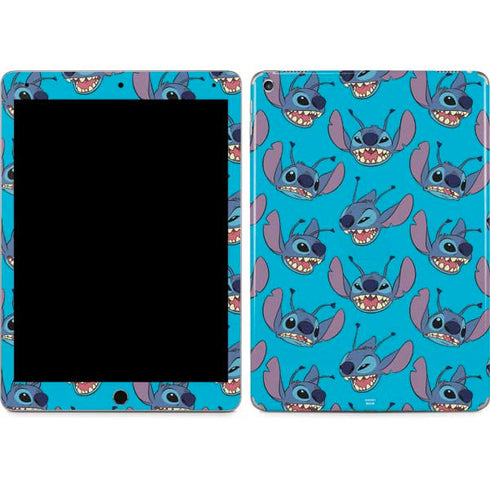 Disney Lilo and Stitch Face Expression Pattern iPad Skins