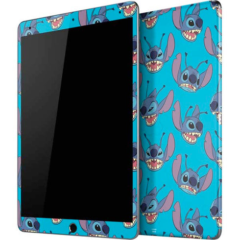 Disney Lilo and Stitch Face Expression Pattern iPad Skins