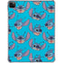 Disney Lilo and Stitch Face Expression Pattern iPad Pro 11in (2024) Clear Case