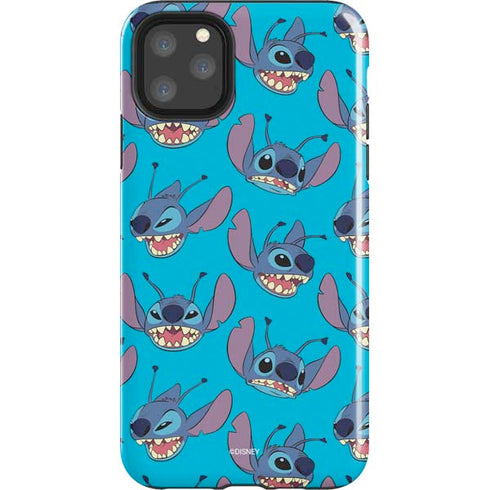 Disney Lilo and Stitch Face Expression Pattern iPhone Cases