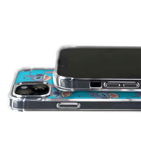 Disney Lilo and Stitch Face Expression Pattern iPhone 14 MagSafe Case