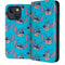 Disney Lilo and Stitch Face Expression Pattern iPhone 15 Folio Case