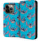 Disney Lilo and Stitch Face Expression Pattern iPhone 15 Pro Folio Case