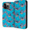 Disney Lilo and Stitch Face Expression Pattern iPhone 15 Pro Max Folio Case