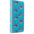 Disney Lilo and Stitch Face Expression Pattern iPhone 15 Pro Max Folio Case
