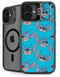Disney Lilo and Stitch Face Expression Pattern iPhone 16 Plus Kickstand Case